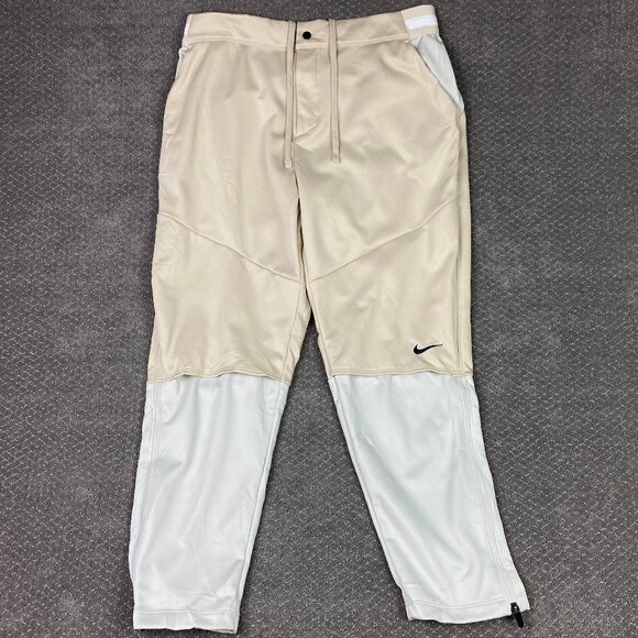 Nike Golf Club Sweatpants Joggers Men's Large Sand Drift Engineered FQ1162-126 - Picture 1 of 14